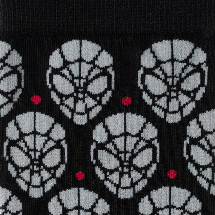 Spider-Man Dot Gray and Black Socks Image 3