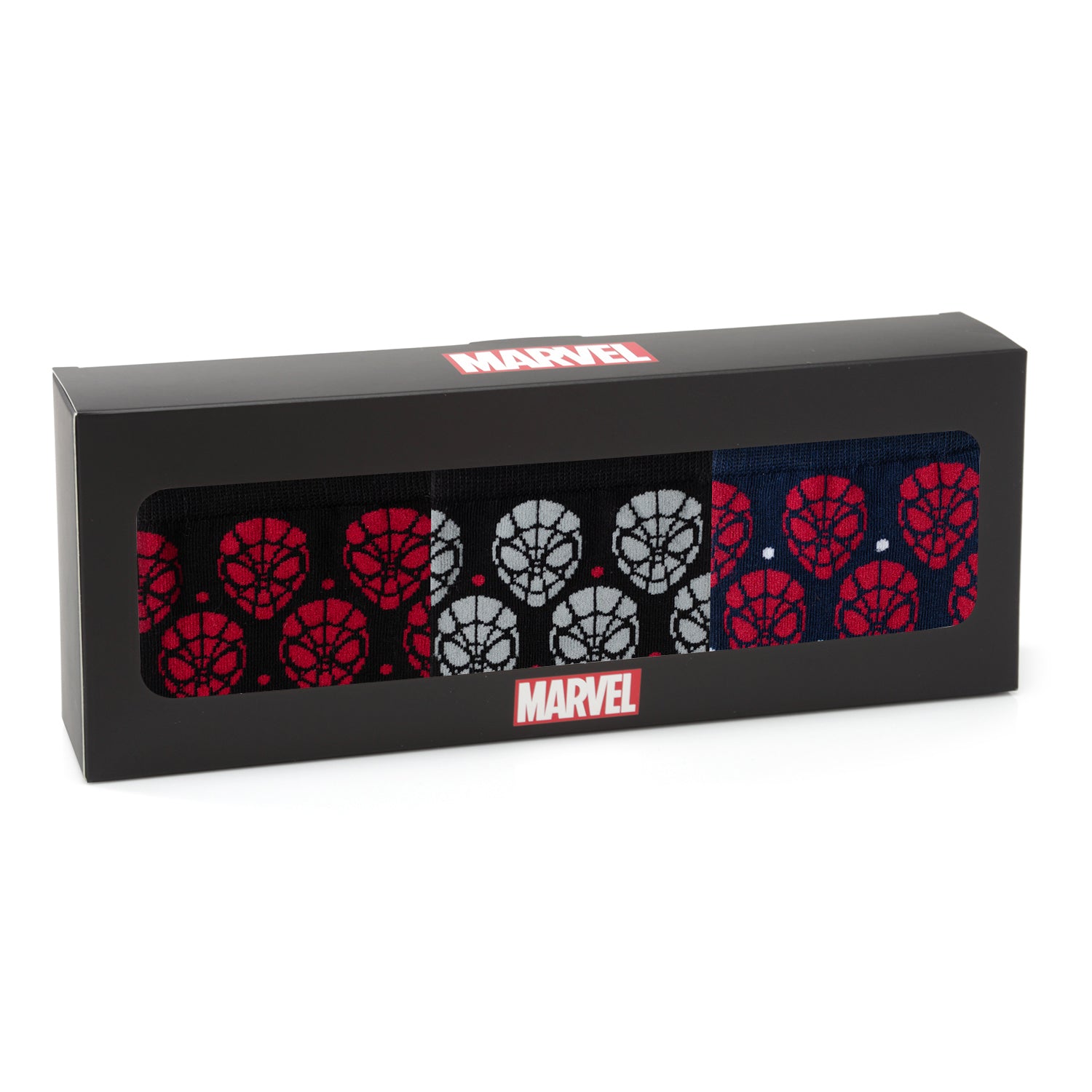Marvel Spider-Man Dot 3 Pack Socks and Lapel Pin Gift Set Image 10