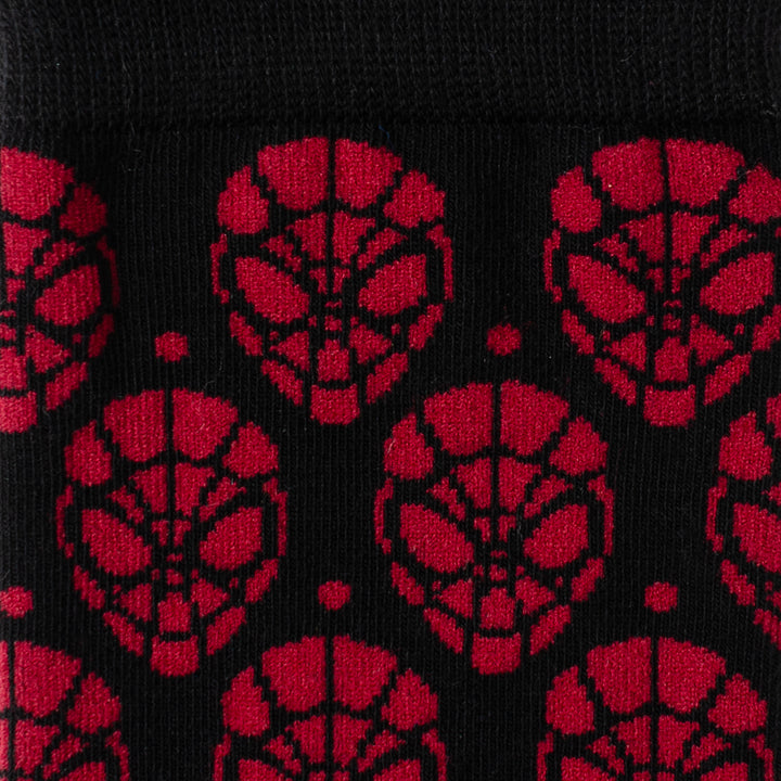 Spider-Man Dot Red and Black Sock Image 3