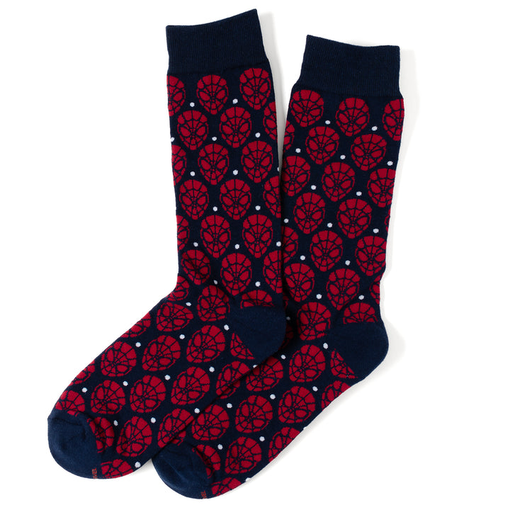 Spider-Man Red and Navy Socks Image 2