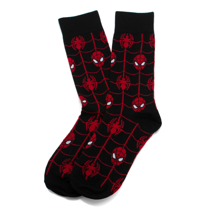 Spider-Man Web Black Socks Image 2