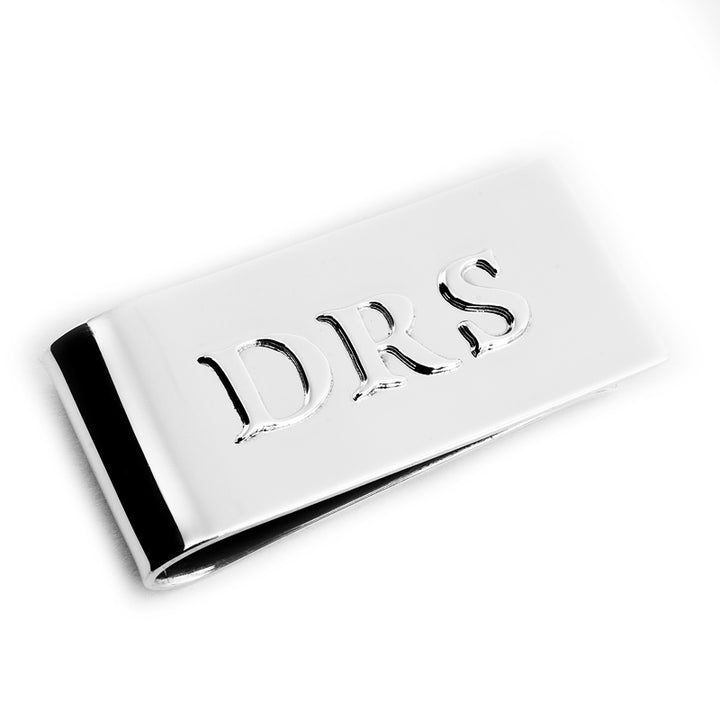 Sterling Silver Personalized Money Clip Image 3