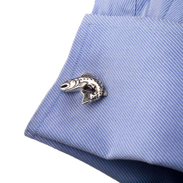 Spotted Trout Cufflinks Image 2