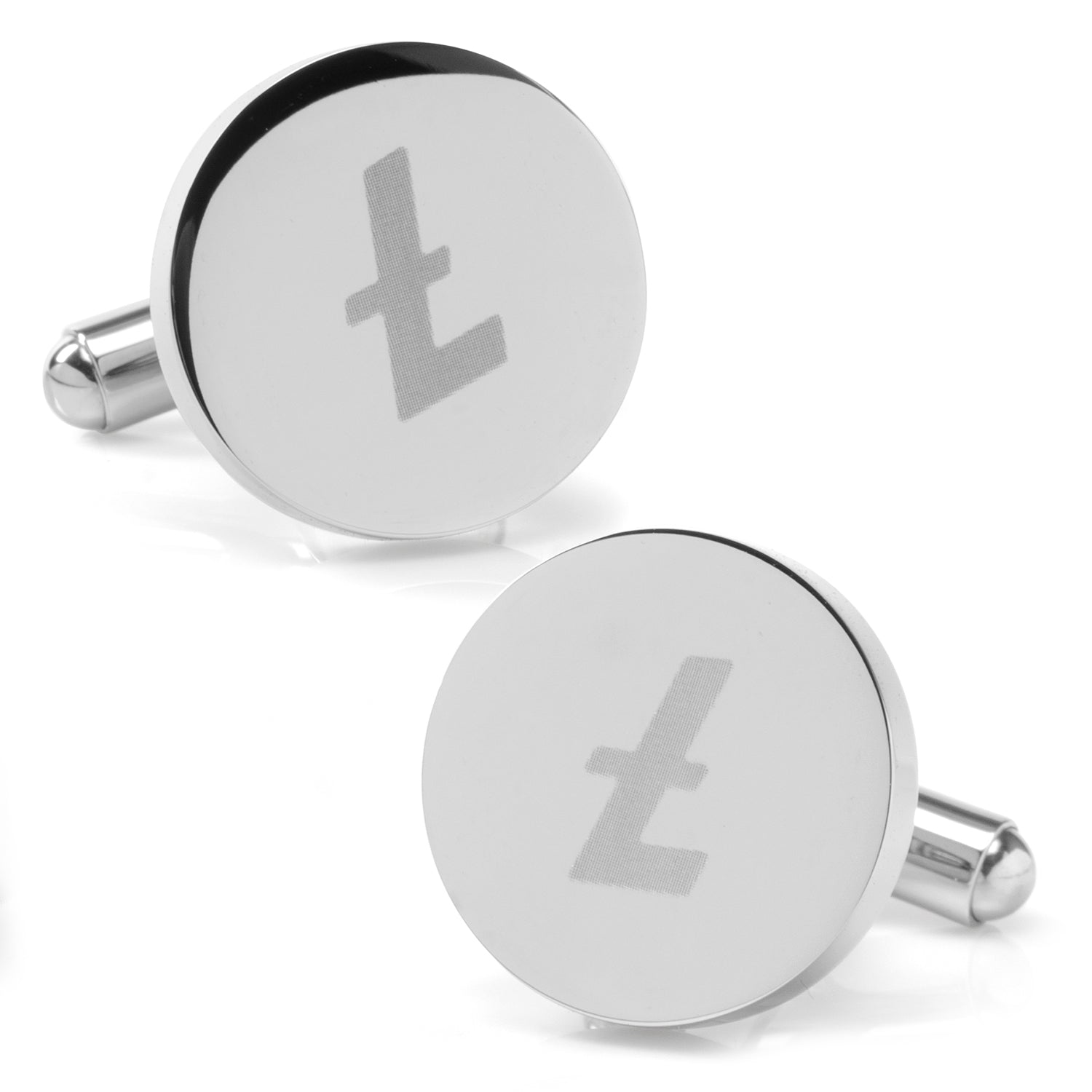 Whether you're a miner, a day-trader, or a HODLer who loves to stay the course, now's the time to show off your belief in a cryptocurrency future with our Crypto Cufflinks. Customize these round stainless steel cufflinks with the engraved logo of your favorite cryptocurrency. Our cufflinks will stand up to wear and maintain its sleek, shiny look thanks to being crafted from durable stainless steel. Image 7