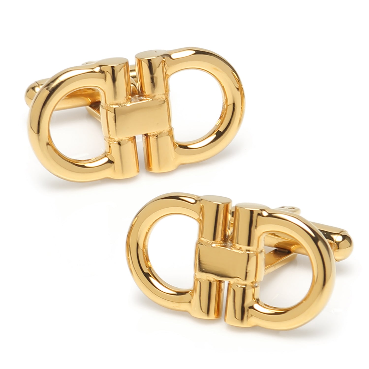 Horse Bit Gold Stainless Steel 5-Stud Set Image 4