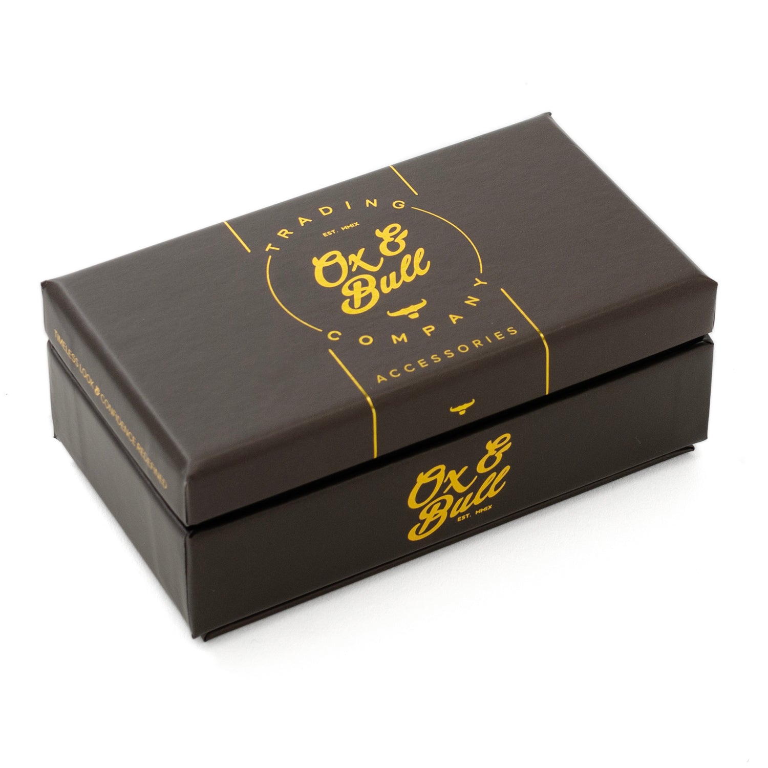 Conjunto de 5 pinos de nó dourado