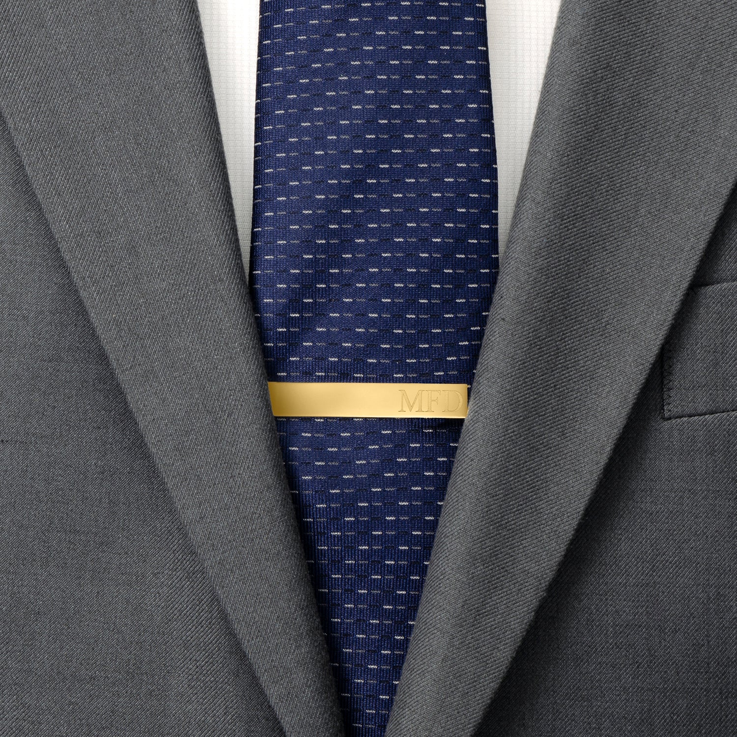 Best Day Ever Gold Engravable Tie Bar Image 2