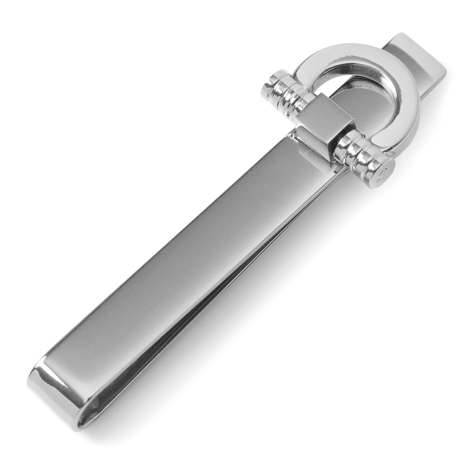 Horse Bit Stainless Steel Tie Bar Image 1
