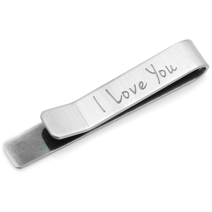 "I Love You" Hidden Message Tie Bar Image 5