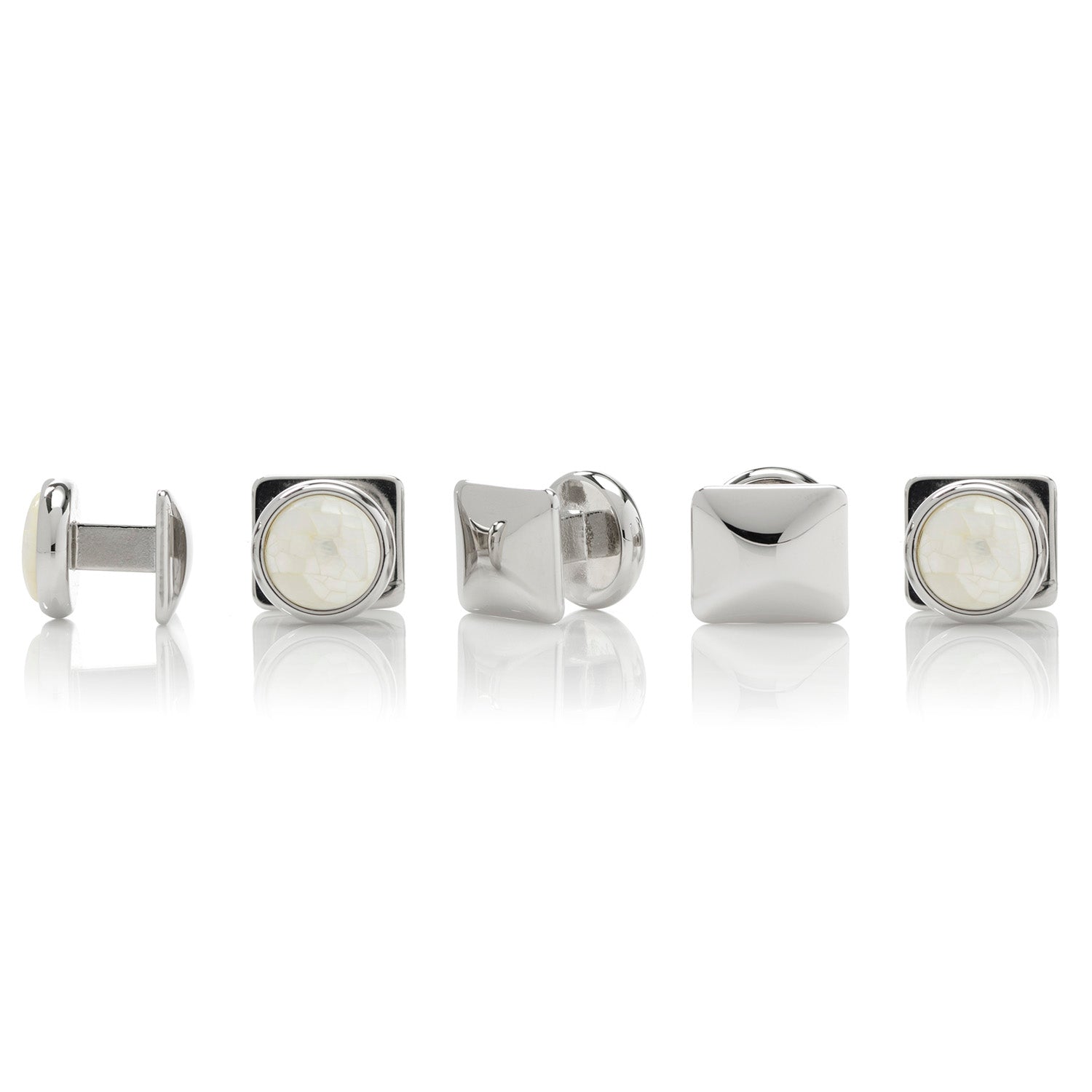 Mosaic Mother of Pearl 5-Stud Set Image 3