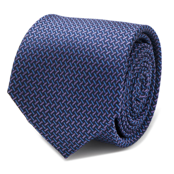 The Mitchell Tie (Iridescent Basketweave Men's Tie) Image 1