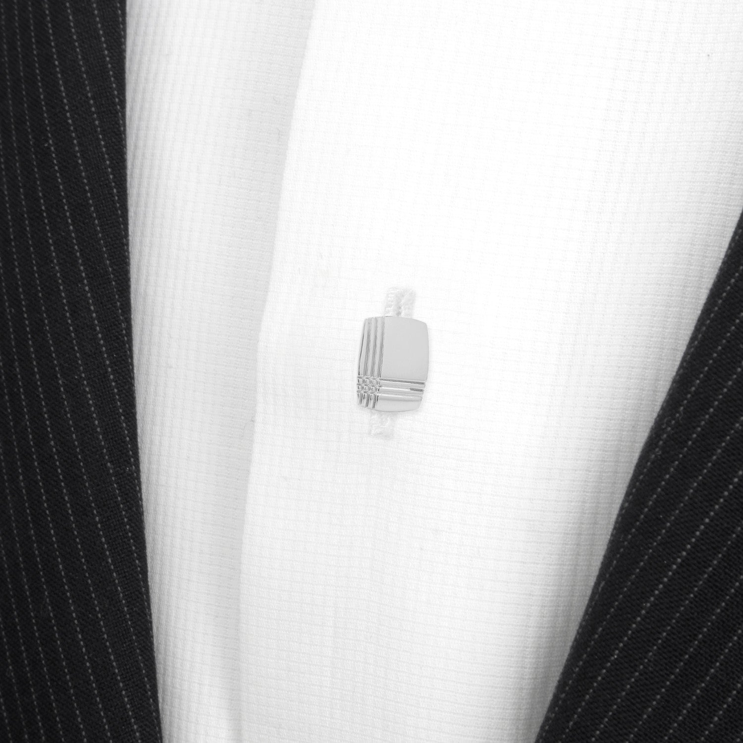 Stainless Steel Tartan Plaid Studs Image 4