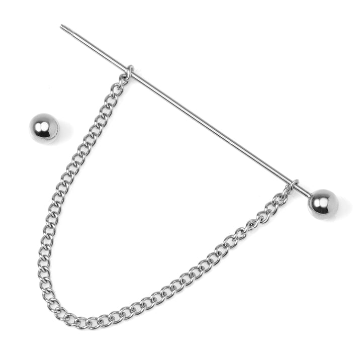 Stainless Steel Chain Collar Bar Image 2