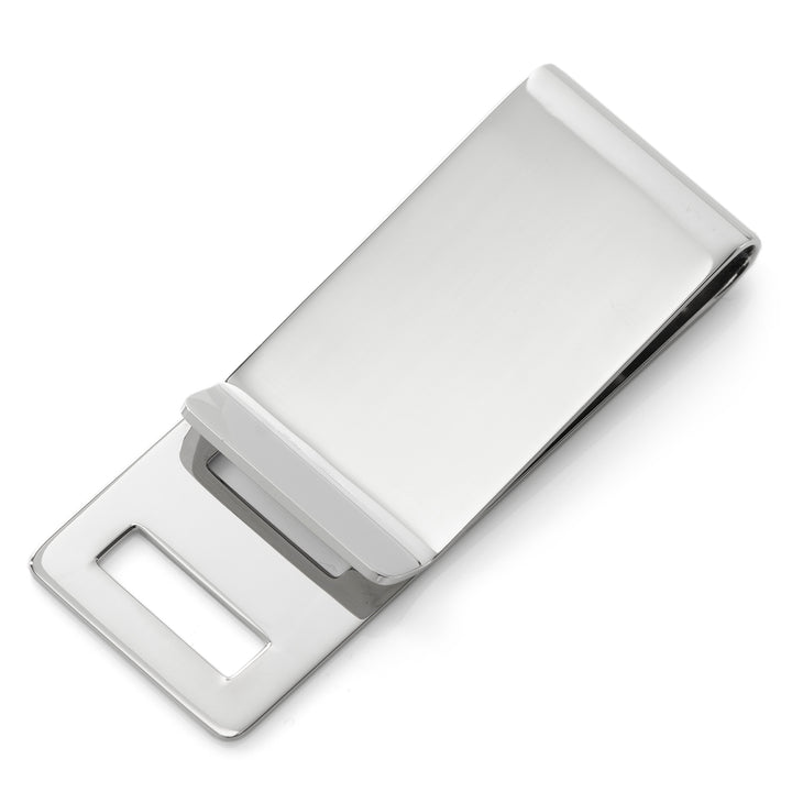 Stainless Steel Cut Out Money Clip Image 3