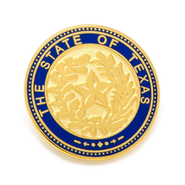 State of Texas Seal Lapel Pin Image 1