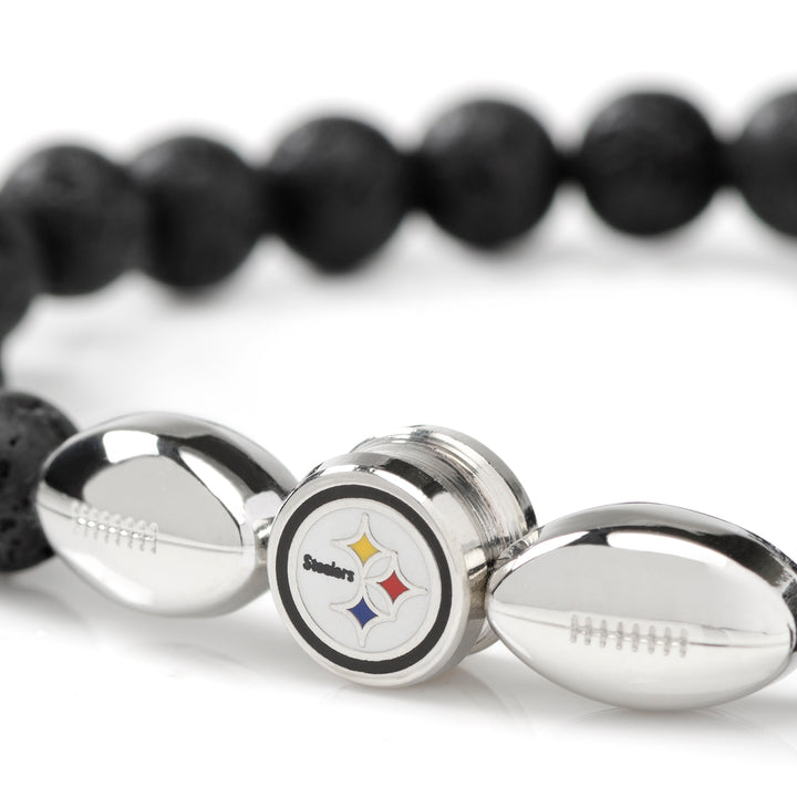 Pittsburgh Steelers Beaded Bracelet Image 2