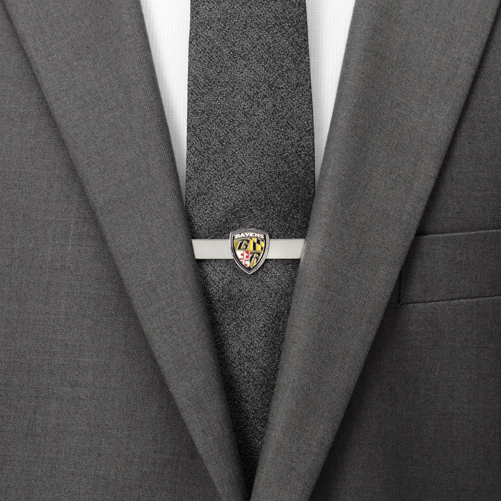 Baltimore Ravens Shield Cufflinks and Tie Bar Gift Set Image 7