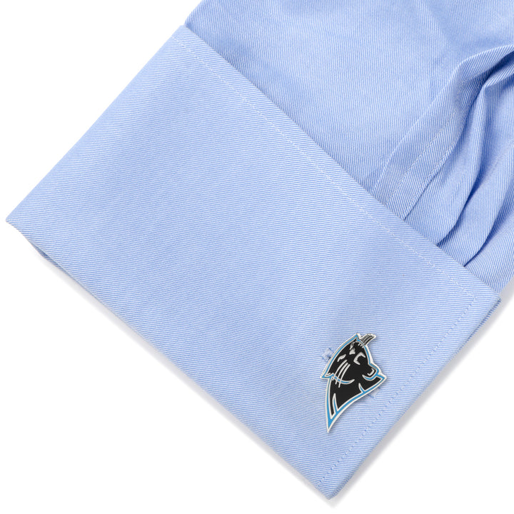 Carolina Panthers Cufflinks and Tie Bar Gift Set Image 7