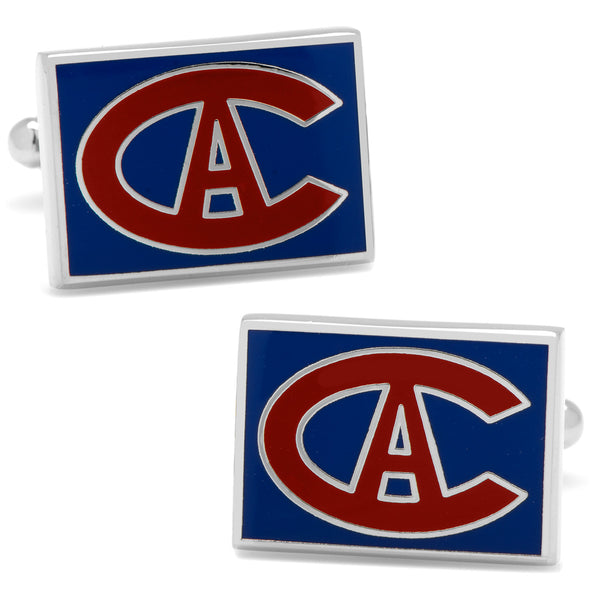 Vintage Montreal Canadiens Cufflinks Image 1