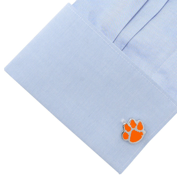 Clemson University Tigers Cufflinks & Tie Bar Gift Set Image 5