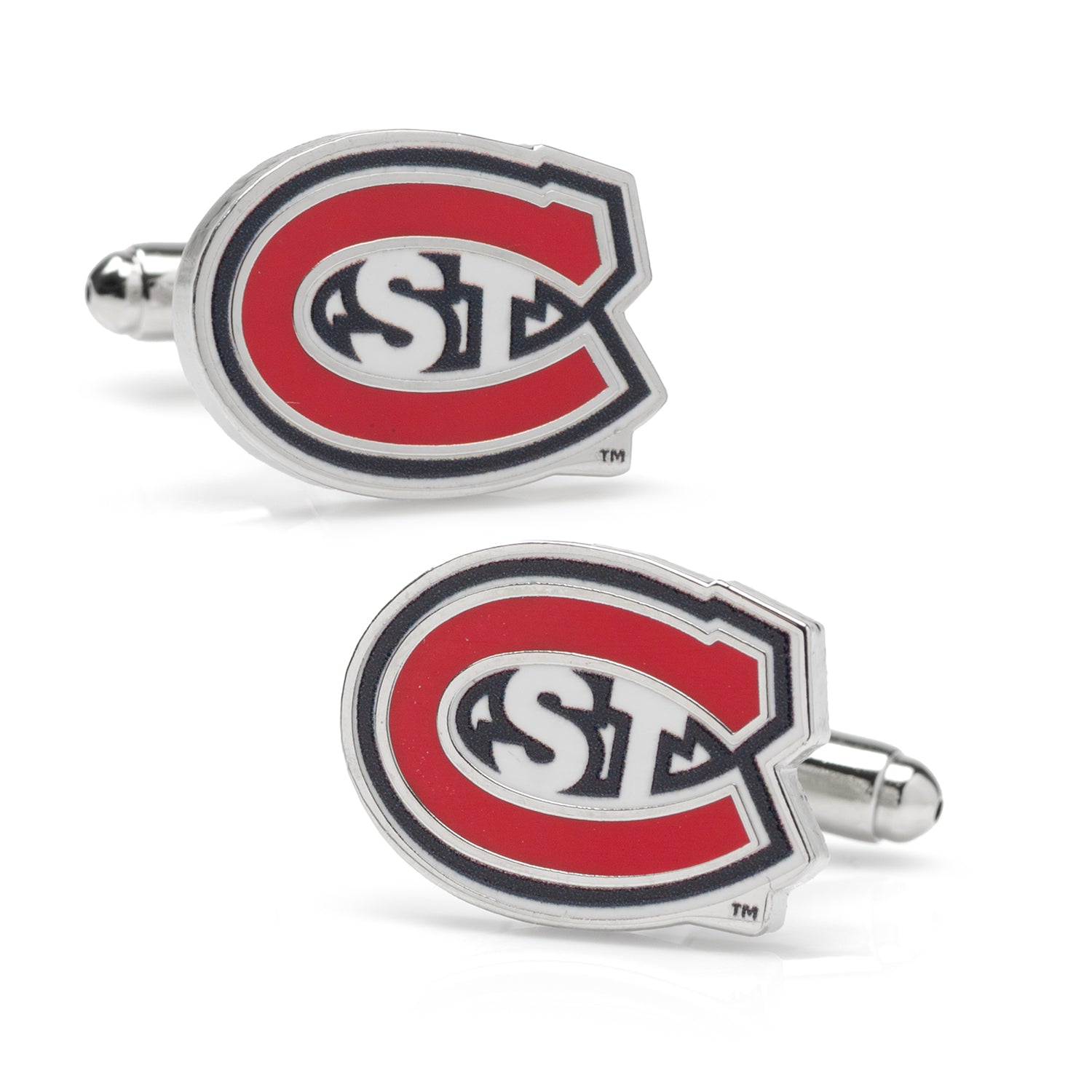 St. Cloud State Husky Mascot Cufflinks Image 1