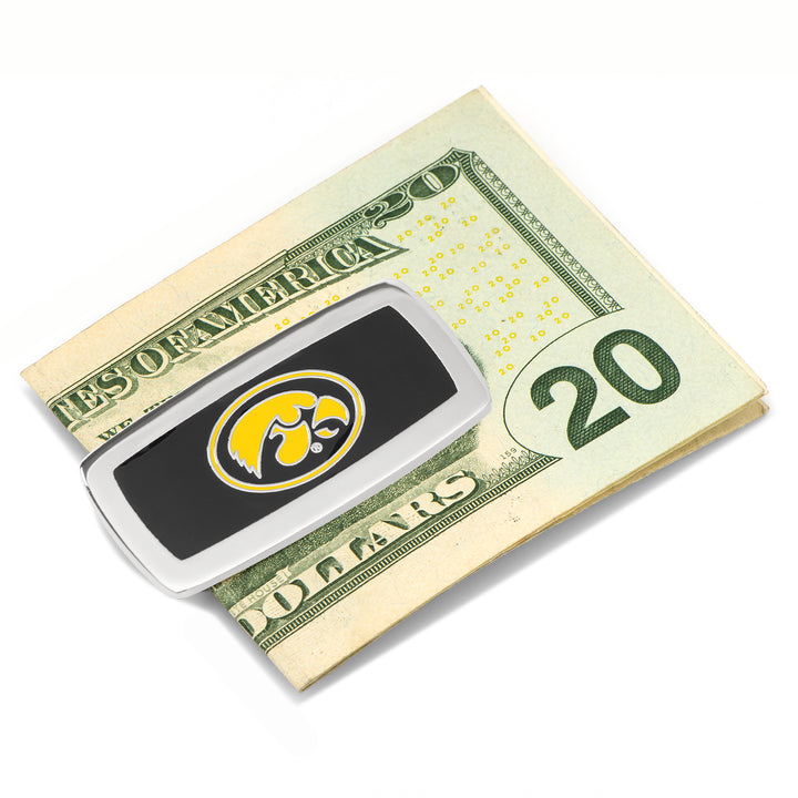 University of Iowa Hawkeyes Cushion Money Clip Image 3