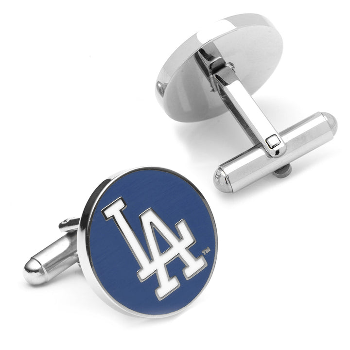 LA Dodgers Cufflinks and Tie Bar Gift Set Image 5