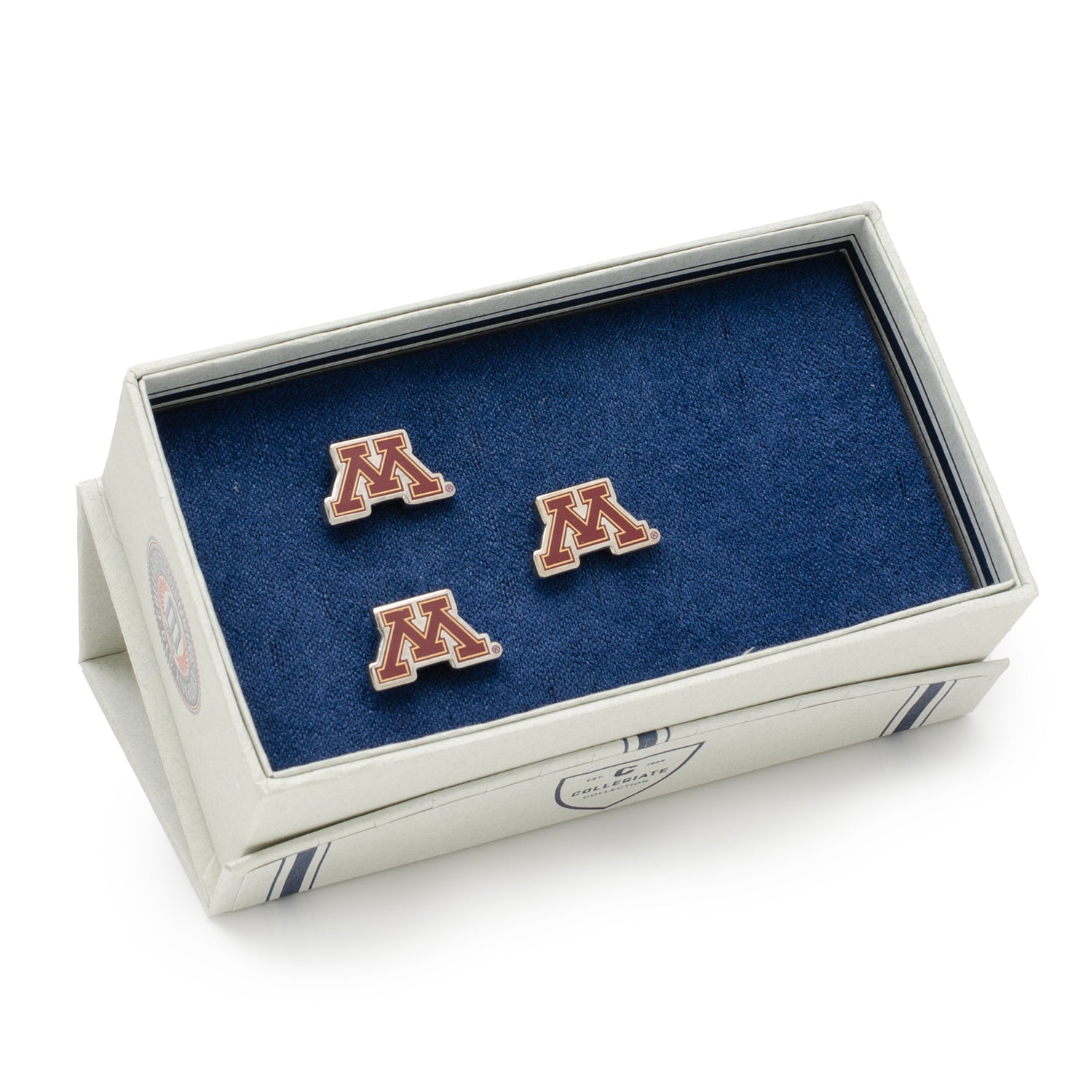 Minnesota Gophers Cufflinks and Lapel Pin Gift Set Image 2