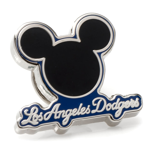 Mickey & LA Dodgers Lapel Pin Image 1