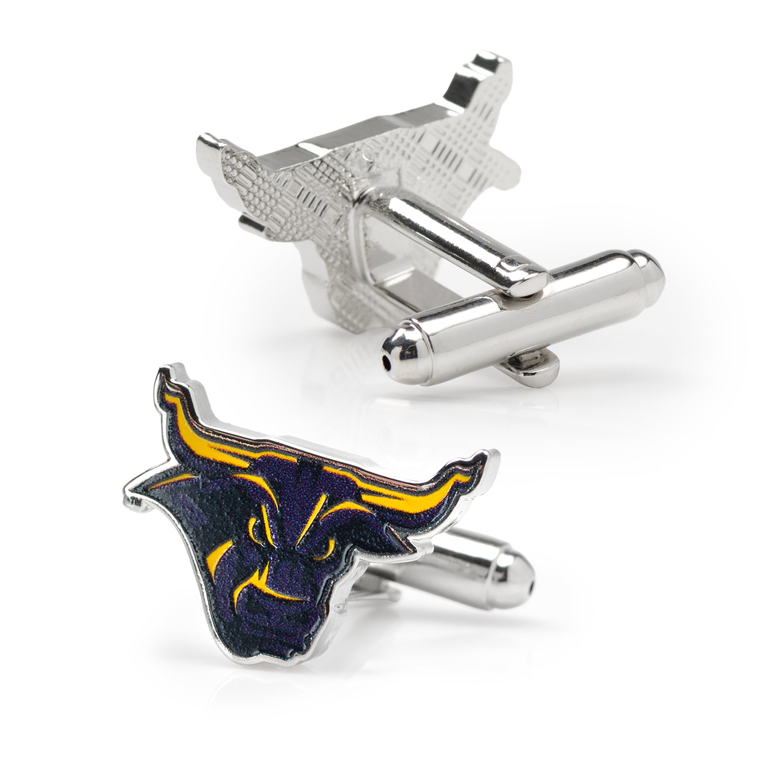Mankato State Stomper Mascot Cufflinks Image 3