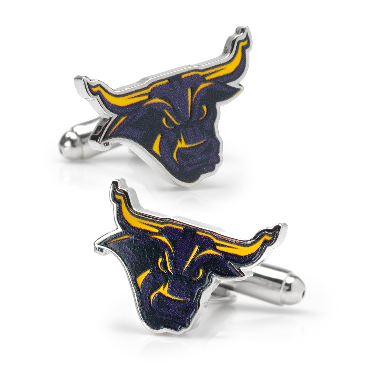 Mankato State Stomper Mascot Cufflinks Image 1
