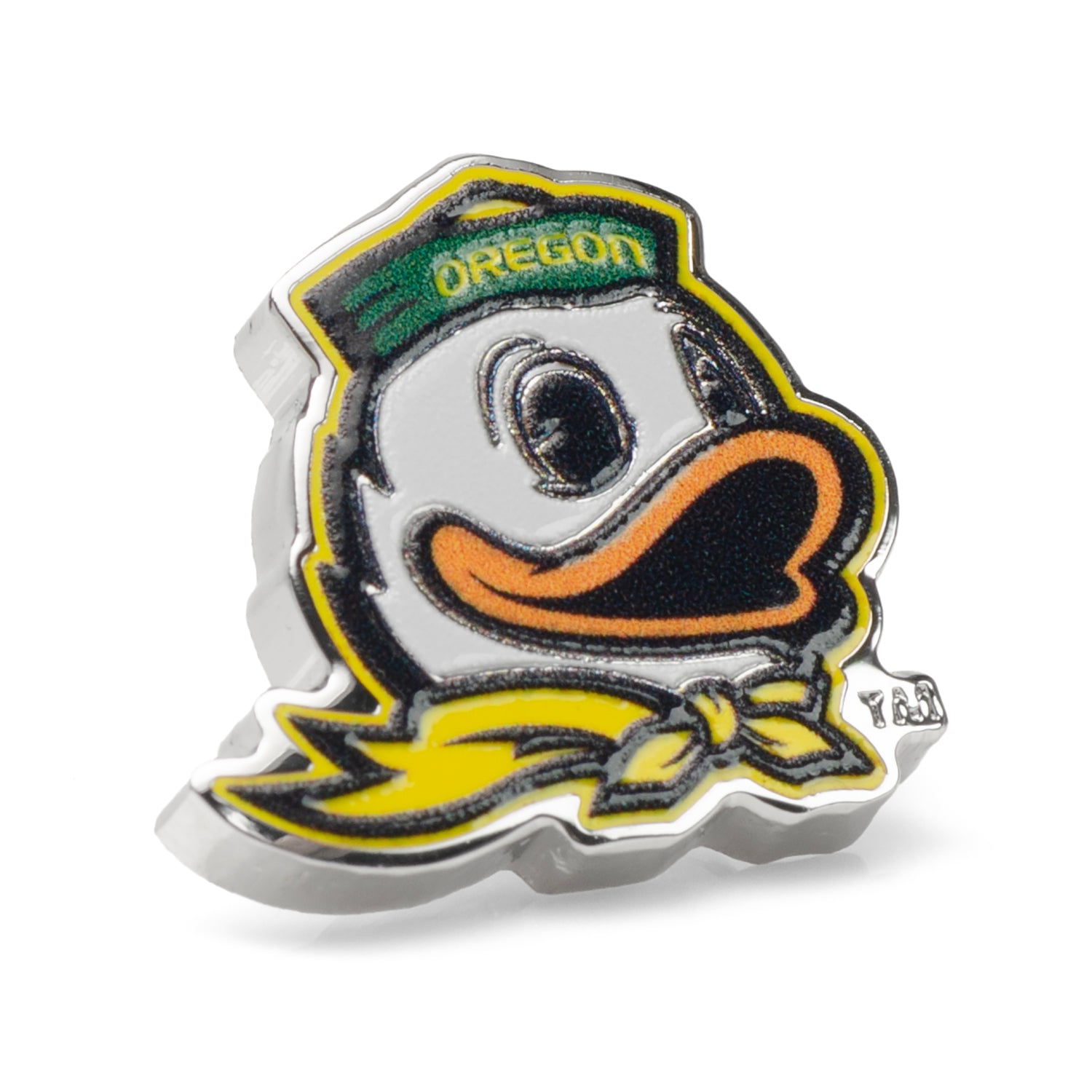 Oregon Ducks Mascot Cufflinks and Lapel Pin Gift Set Image 6