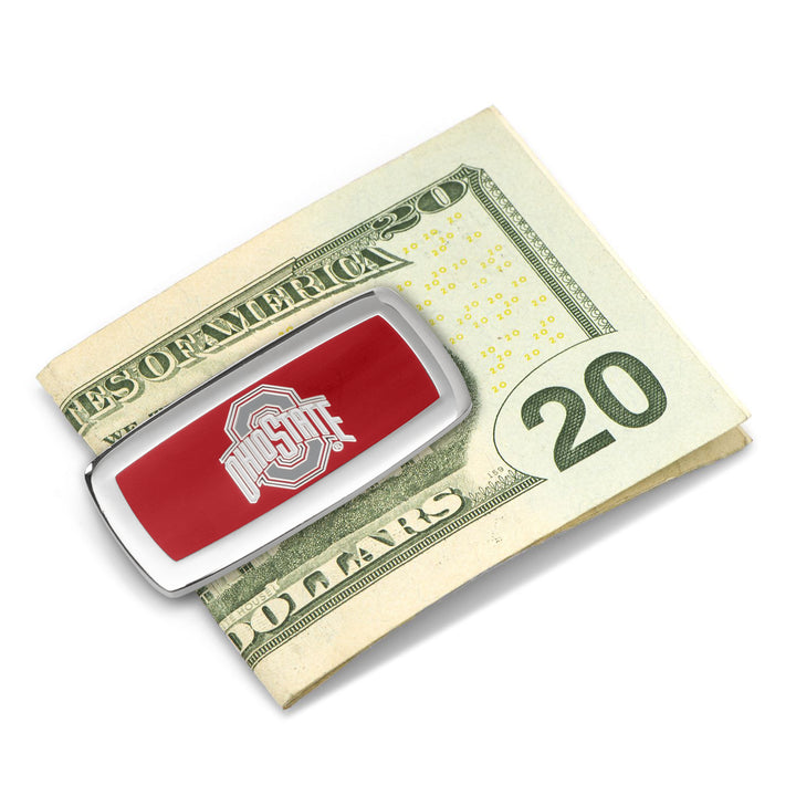 Ohio State Buckeyes Cushion Money Clip Image 2