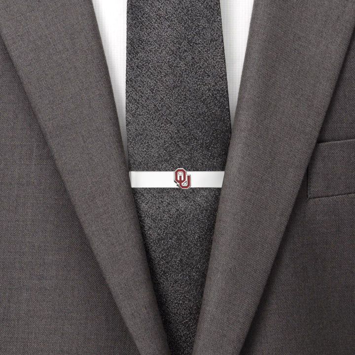 University of Oklahoma Cufflinks and Tie Bar Gift Set Image 7