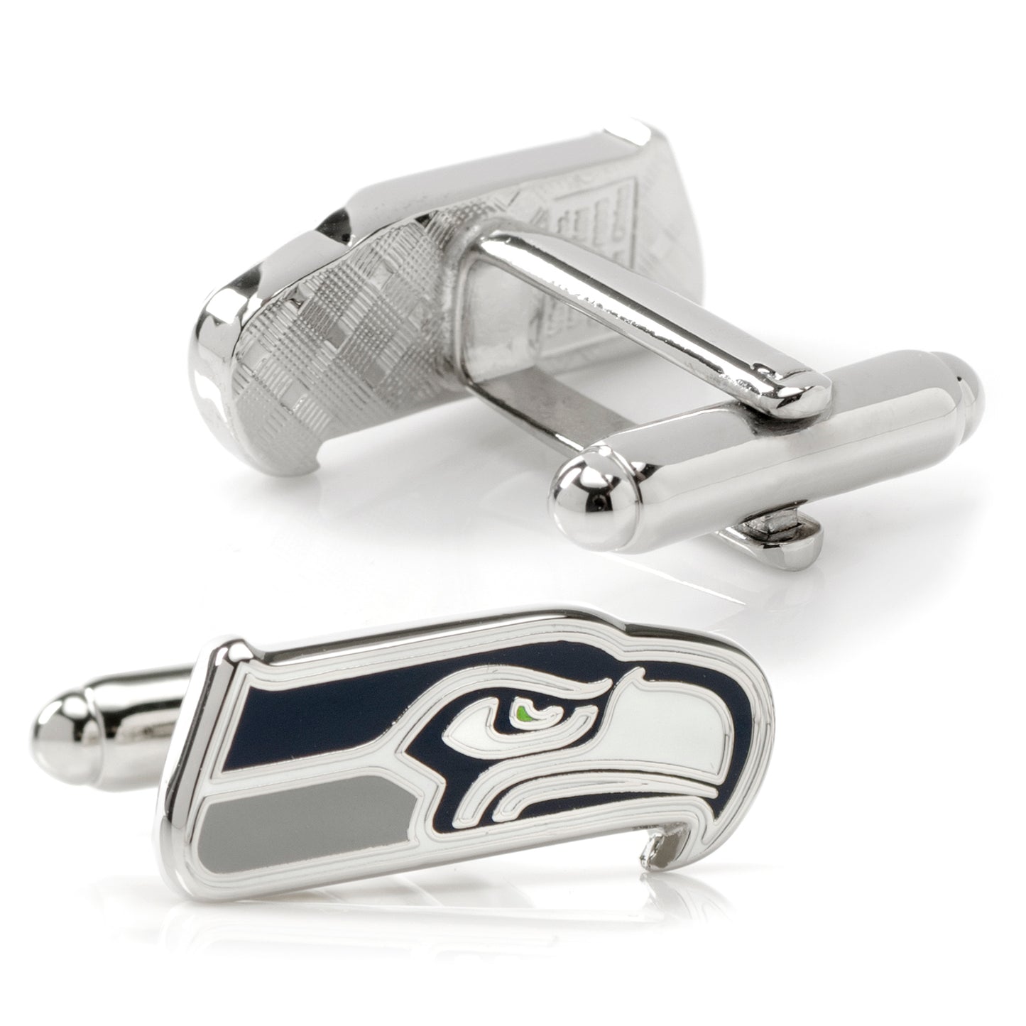 NFL Seattle Seahawks Cufflinks and Tie Clip Gift Set Image 9