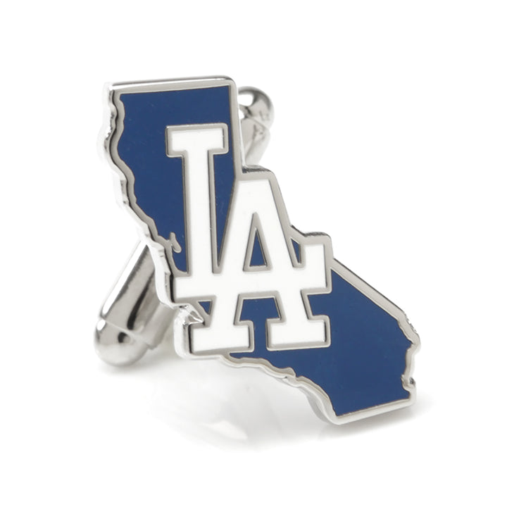 LA Dodgers State Shaped Cufflinks Image 4
