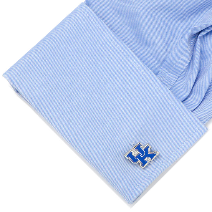 University of Kentucky Cufflinks and  Tie Bar Gift Set Image 7