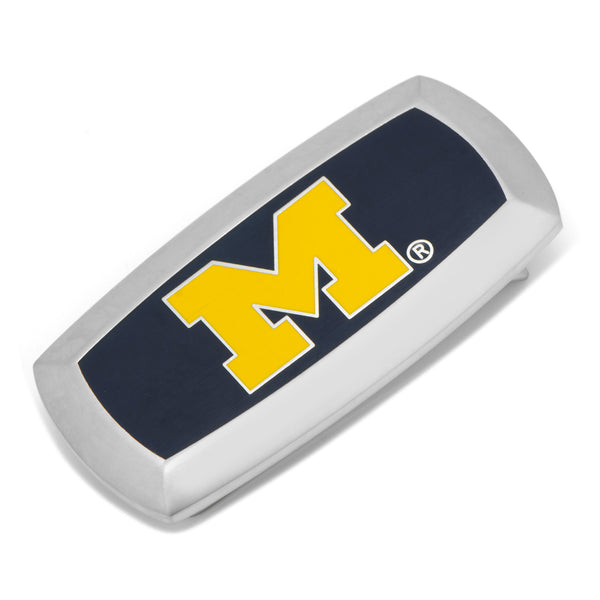 University of Michigan Wolverines Cushion Money Clip Image 1