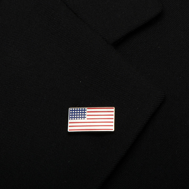 American Flag Lapel Pin Image 2