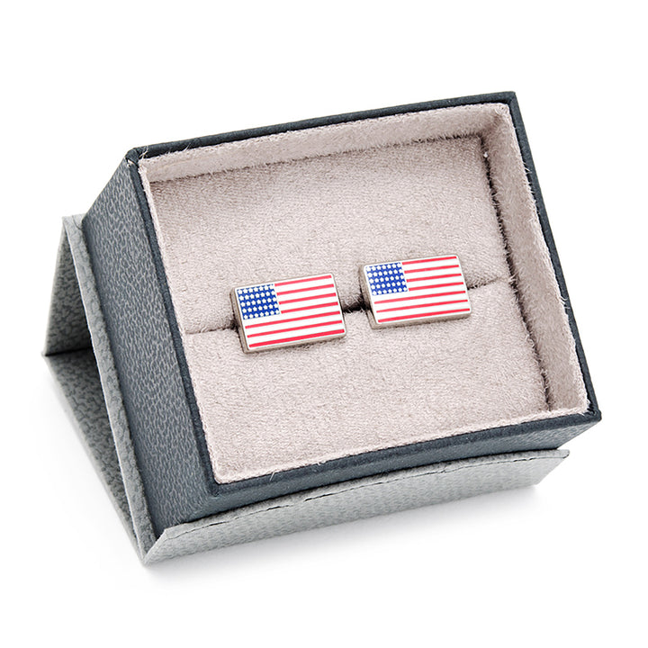 American Flag Cufflinks Image 3