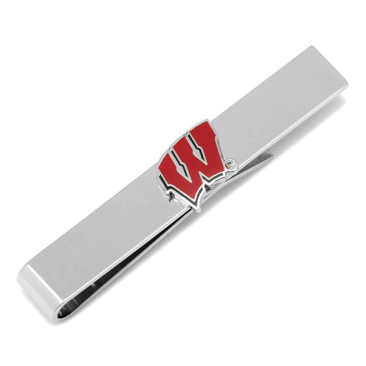 University of Wisconsin Badgers Cufflinks and Tie Bar Gift Set Image 3