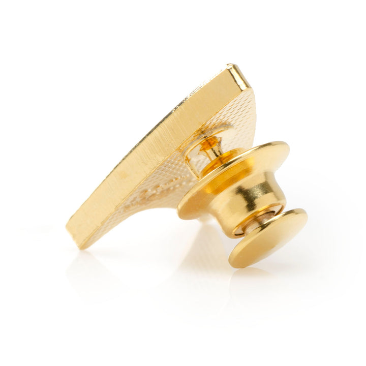 Star Trek Gold Delta Shield Lapel Pin Image 2