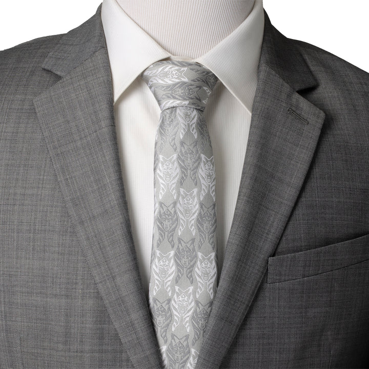 Ahsoka Grey Men's Tie Image 2