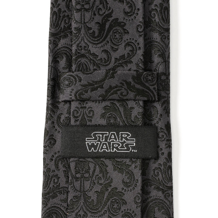 Star Wars Damask Darth Vader Black Men's Tie Image 5