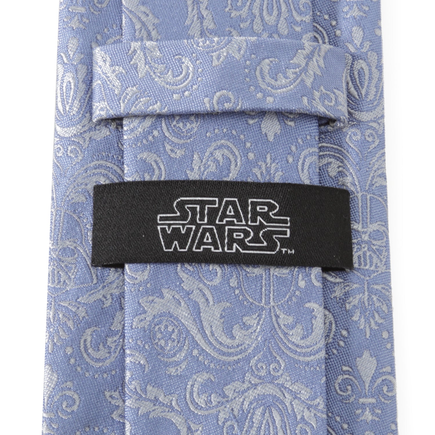 Star Wars Damask Darth Vader Blue Men's Tie Image 5