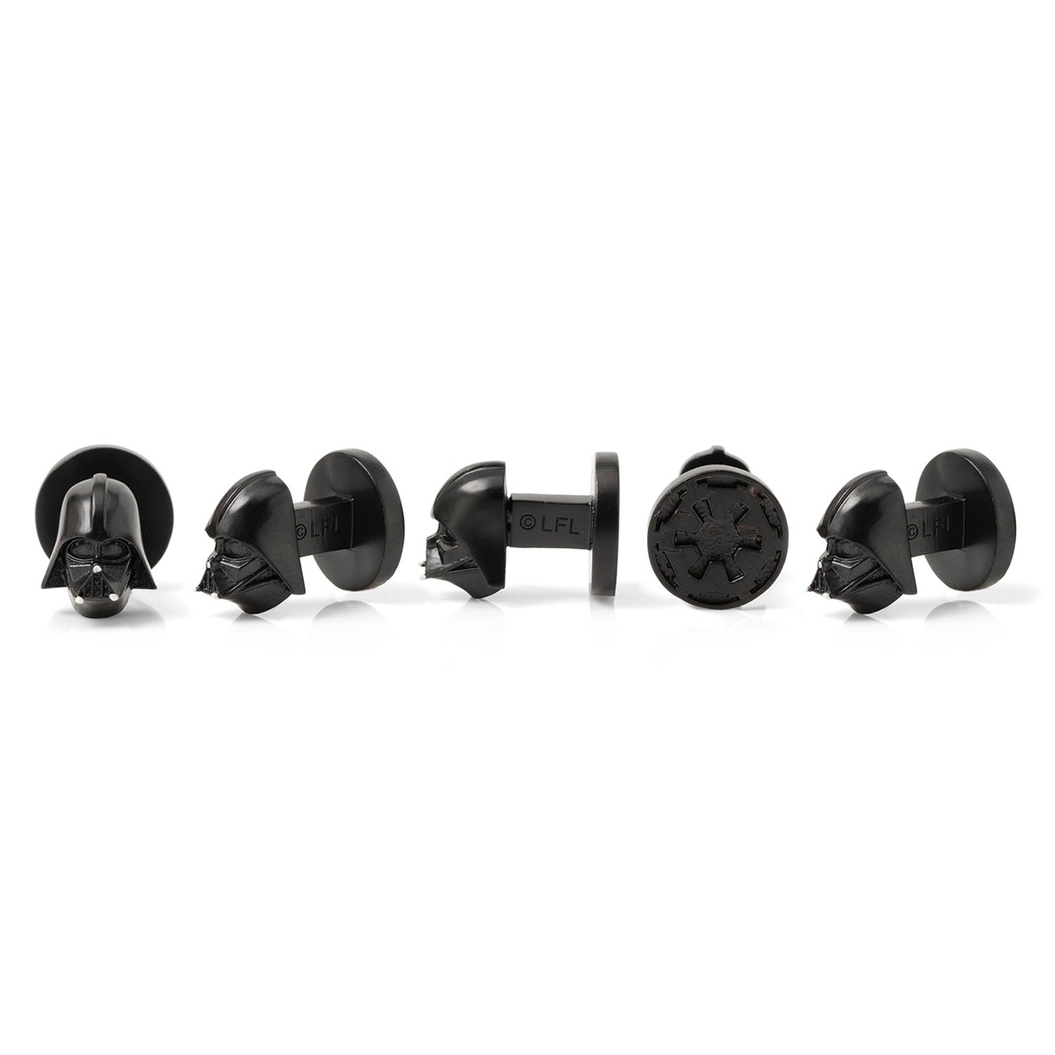 Star Wars Darth Vader 3D Cufflinks and 5-Stud Set Image 3