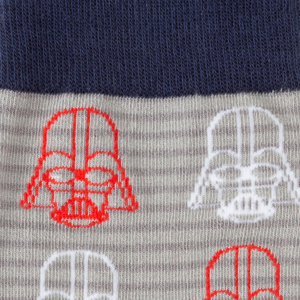 Star Wars Darth Vader Gray and Red Dress Socks and Lapel Pin Gift Set Image 3