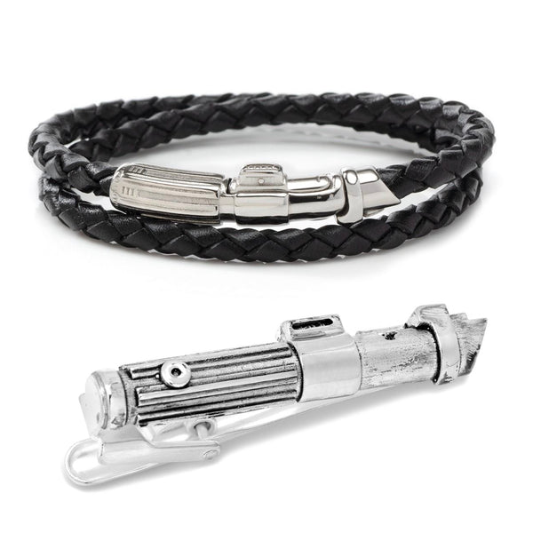 Darth Vader Lightsaber Bracelet & Tie Clip Gift Set Image 1