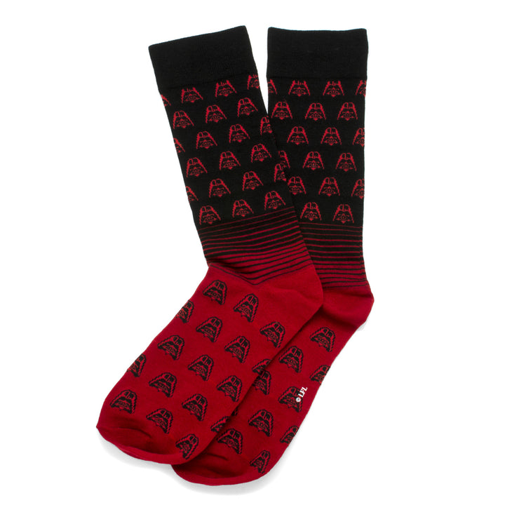 Darth Vader Red Ombre Socks Image 2