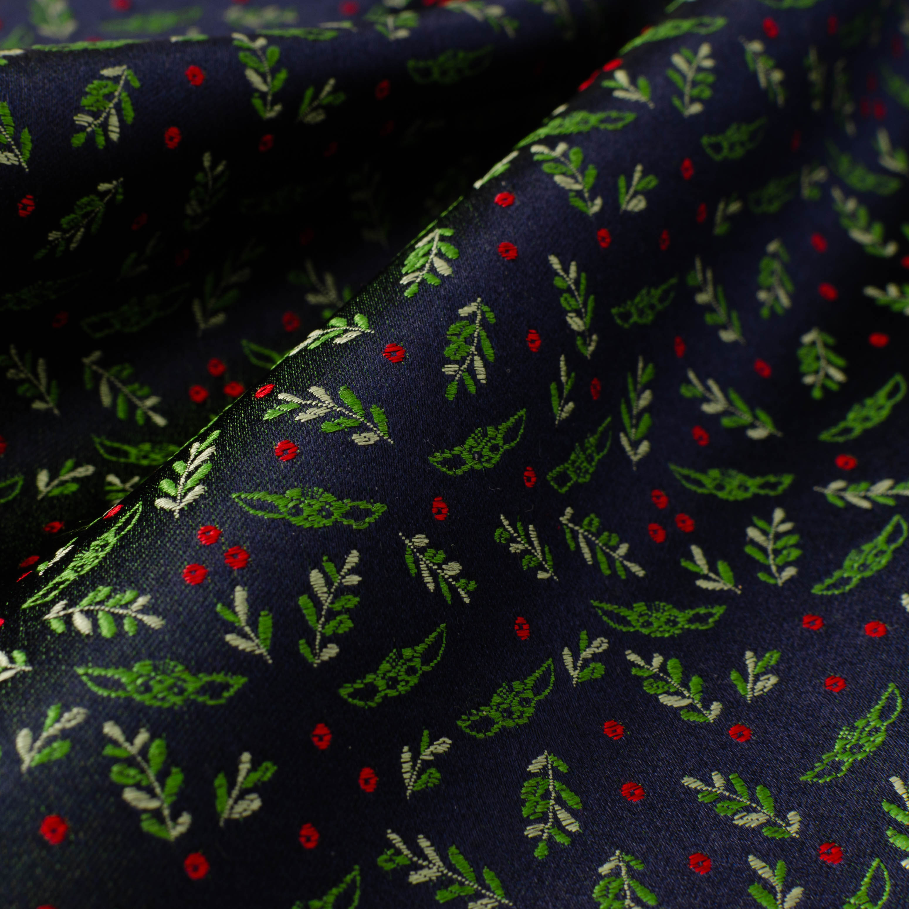 Grogu Holiday Navy Pocket Square Image 5